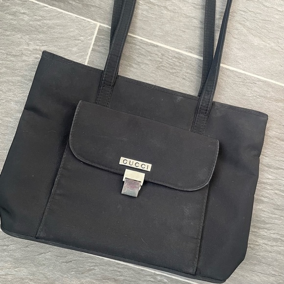 Vintage Black Handbag - Picture 2 of 4